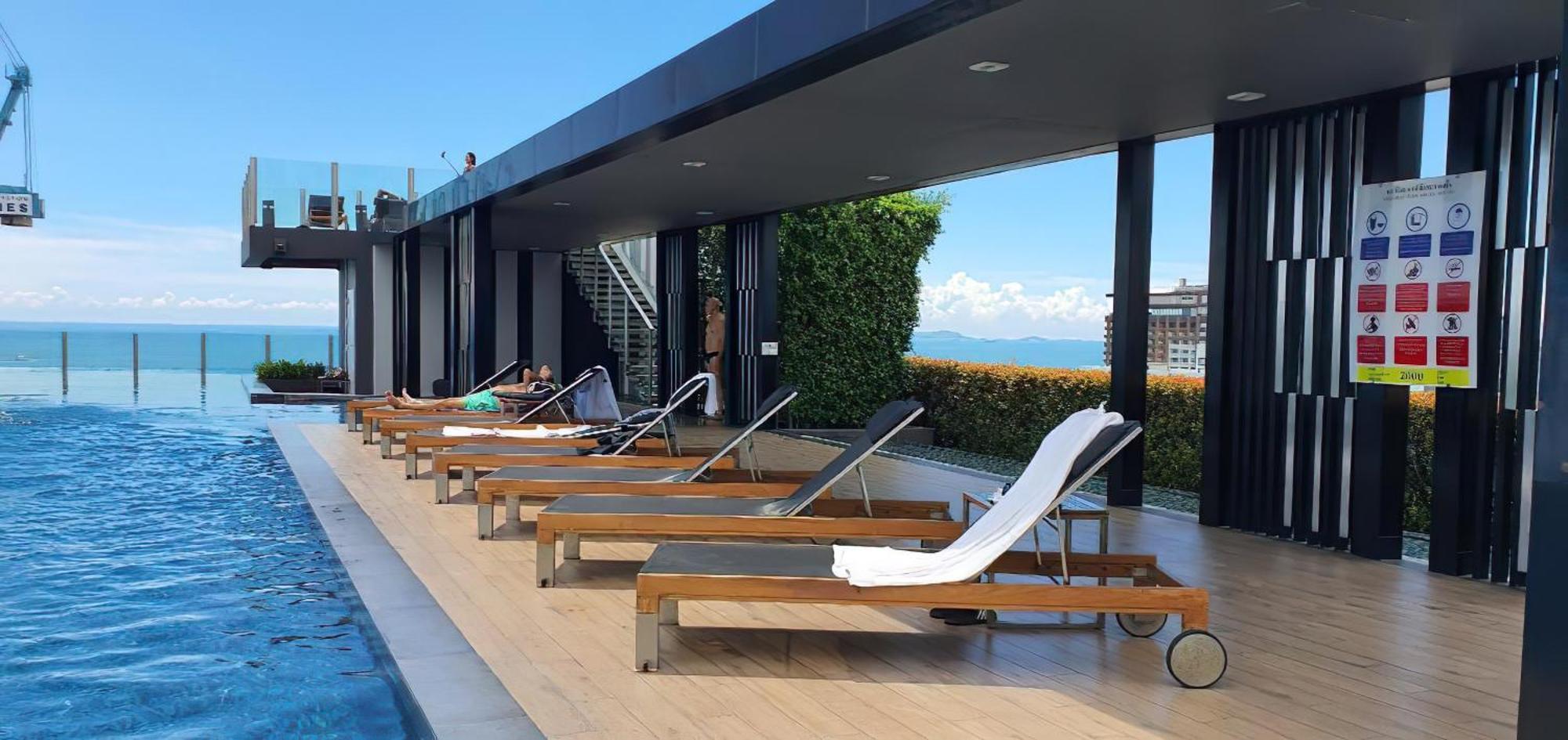 Best Location In Pattaya, Sky Pool & Infinity Edge Eksteriør billede