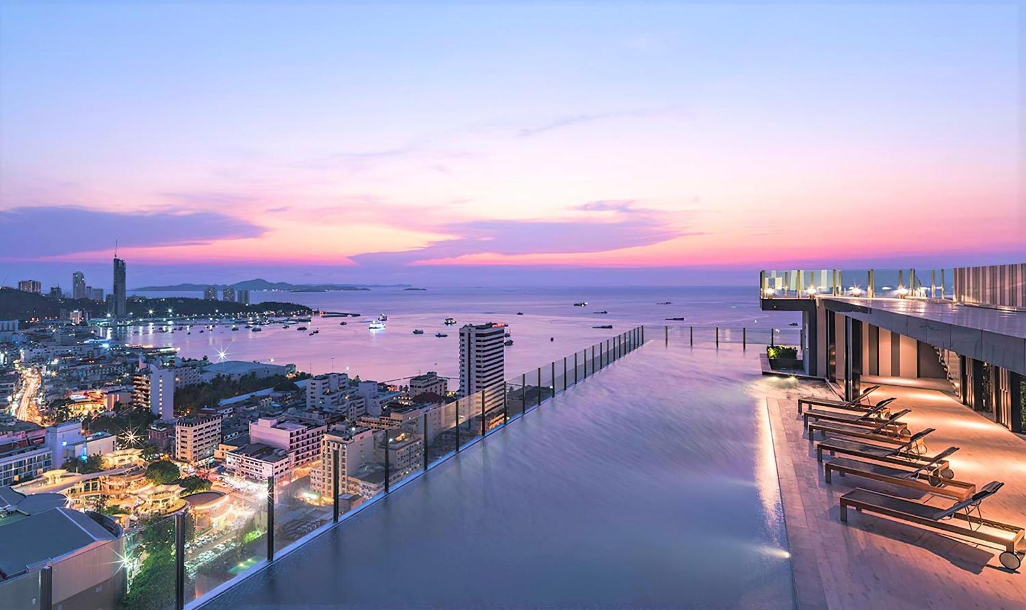 Best Location In Pattaya, Sky Pool & Infinity Edge Eksteriør billede